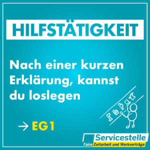 Eingruppierung in der Zeitarbeit